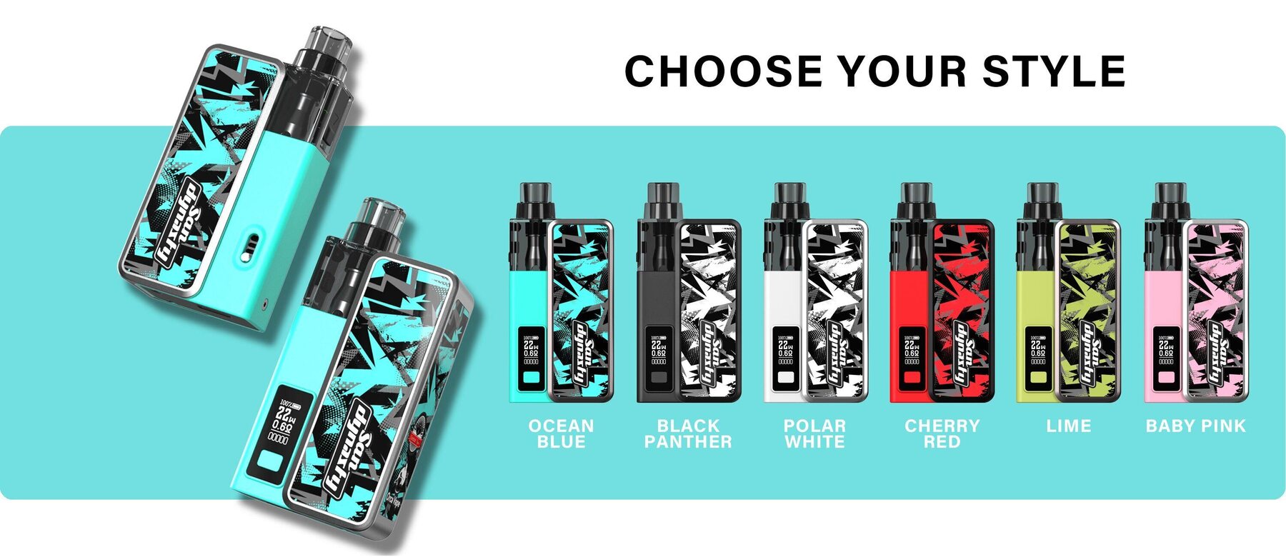 San Dynasty choose your style banner